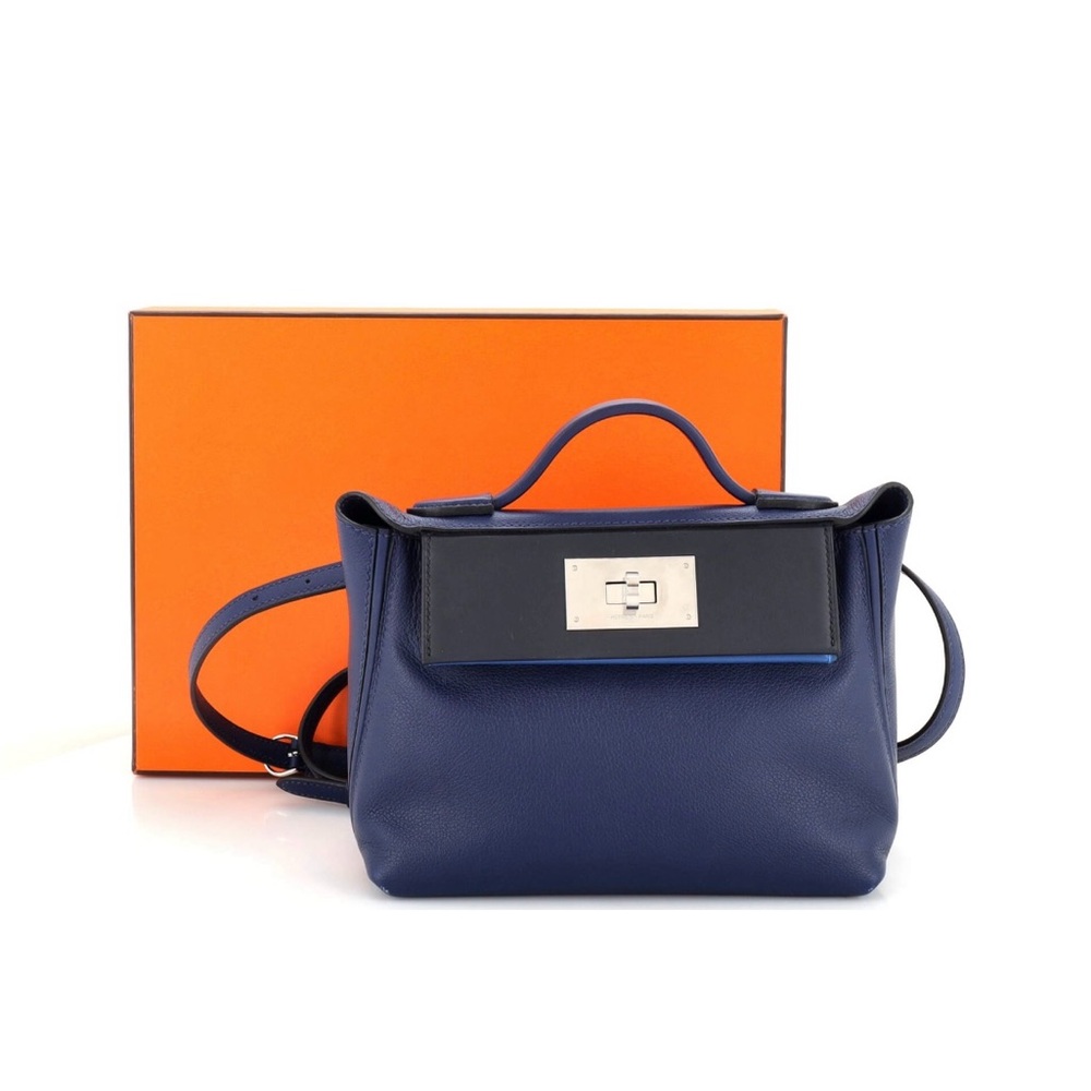 Hermes Evercolor Swift Mini 24/24 21 Bleu Nuit